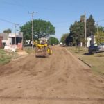 El Municipio trabaja en la recuperación de calles por las lluvias persistentes