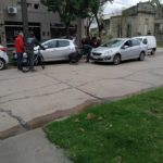 Choque en cadena en el mediodía del lunes