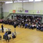 Berra acompañó una charla sobre adicciones en Cañada Rosquín