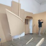 Comenzaron los trabajos para la gran muestra de los 130 años de El Trébol