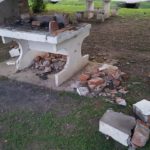 VANDALISMO – Rompieron parrilleros en el Ecológico