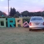 Conducía en contramano y se estrelló contra las letras de Totoras