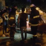 Incendio sospechoso en la vereda de un taller