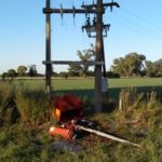 Roban un transformador de la EPE frente a Las Taperitas