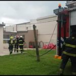 SALIDA DE BOMBEROS – Un susto en el Hospital