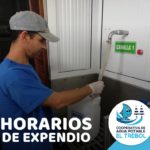 COOPERATIVA – Horario restringido del expendio de agua en bidones