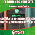 El Expreso abre la secretaria para el pago de cuotas societarias
