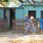 Se realizó el bloqueo por el caso positivo de dengue