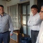 El Subsecretario de Salud Guillermo Rajmil visitó el Centro de Aislamiento de El Trébol