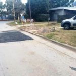 Comenzaron los trabajos de bacheo con concreto asfáltico