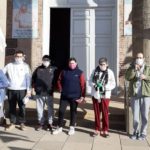 Los residentes del “Arco Iris” y una grata caminata por la ciudad