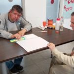 Los residentes del “Arco Iris” y un gran trabajo de terapia ocupacional