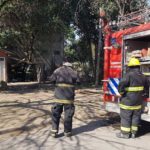 Principio de incendio en San Martín y Viena