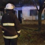 Incendio en calle San Martín