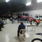 Bomberos se capacitó en cómo actuar con personas sospechosas de COVID19