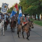 El Trébol tuvo su desfile de caballos en el día de la “Tradición Argentina”