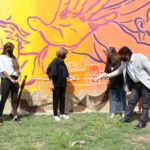 NOVIEMBRE VIOLETA – Se inauguró el mural que conmemora la lucha de las mujeres