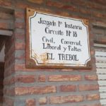 El Juzgado de Circuito de El Trébol cerrado por Covid 19