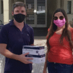 Ulieldín entregó tests rápidos en San Jorge