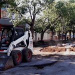 El municipio y una inédita pavimentación con tres frentes abiertos