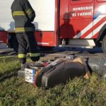 Dos motociclistas se accidentan en Ruta 13