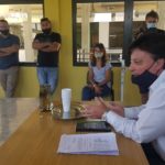 Almada se mostró conforme con la charla con los padres, anunció alternativas para los jóvenes y fustigó a la oposición