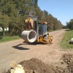 Intensifican trabajos en calles de tierra y caminos rurales