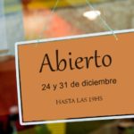 JUEVES 24 Y 31 – Los comercios cerrarán sus puertas a las 19 horas