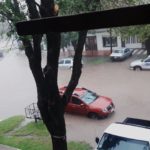 Hasta las 11 de la mañana cayeron 90 milímetros