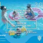 Valeria en vivo, desfile, inflables acuáticos y música retro en Trebolense
