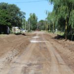 Comenzaron las obras para la pavimentación de calle Palermo