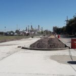 Se trabaja a muy buen ritmo en la pavimentación de Av. Independencia