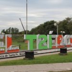 T21 recordó el día del “síndrome de down” pintando las letras de El Trébol