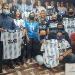 Trebolense presentó la indumentaria 2021 de fútbol y agasajó a los sponsors