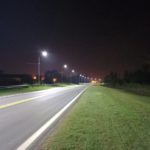 LUCES LED – Finalizó el recambio total de luminarias en Ruta 13
