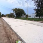 A paso firme avanza la pavimentación de calle Palermo