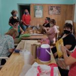 Se reinició el taller de manualidades “Evita”
