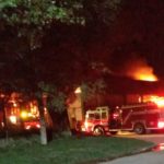 SAN JORGE – Incendio de magnitud en una ex planta de chacinados