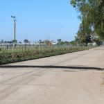 Se colocaron reductores de velocidad en calle Manuel Lozada