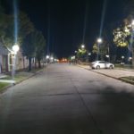 LOS CARDOS – Nueva iluminación led en la plaza y en calle 9 de Julio