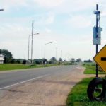 A bajar la velocidad: colocan un radar en Cañada Rosquín