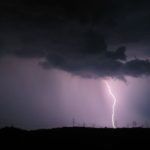 Cortes de energía por tormenta eléctrica