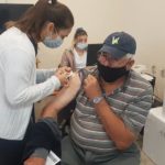 En lo que va de la semana, se vacunó a más de 500 personas en El Trébol