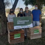 Se entregaron las composteras del programa “Compostaje en Casa”