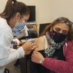 DOSIS REFUERZO – Otra jornada intensa de vacunación a docentes