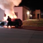 HECHO SOSPECHOSO – Incendio de un auto por calle Corrientes