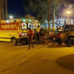 Chocan una moto y un auto en Córdoba casi Bv. América