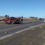 MUERTE EN RUTA 13 – Una colisión entre tres vehículos terminó con el fallecimiento de un conductor