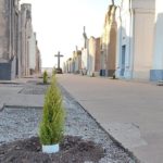 MARIA SUSANA – Vecinos y Comuna crearán juntos espacios verdes en el cementerio
