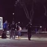 La Infanteria despejó una clásica esquina en Pellegrini y generó cuestionamientos